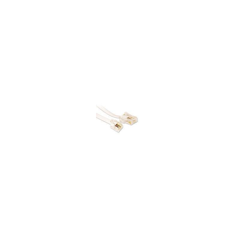 RJ11-RJ45 3M M/M White