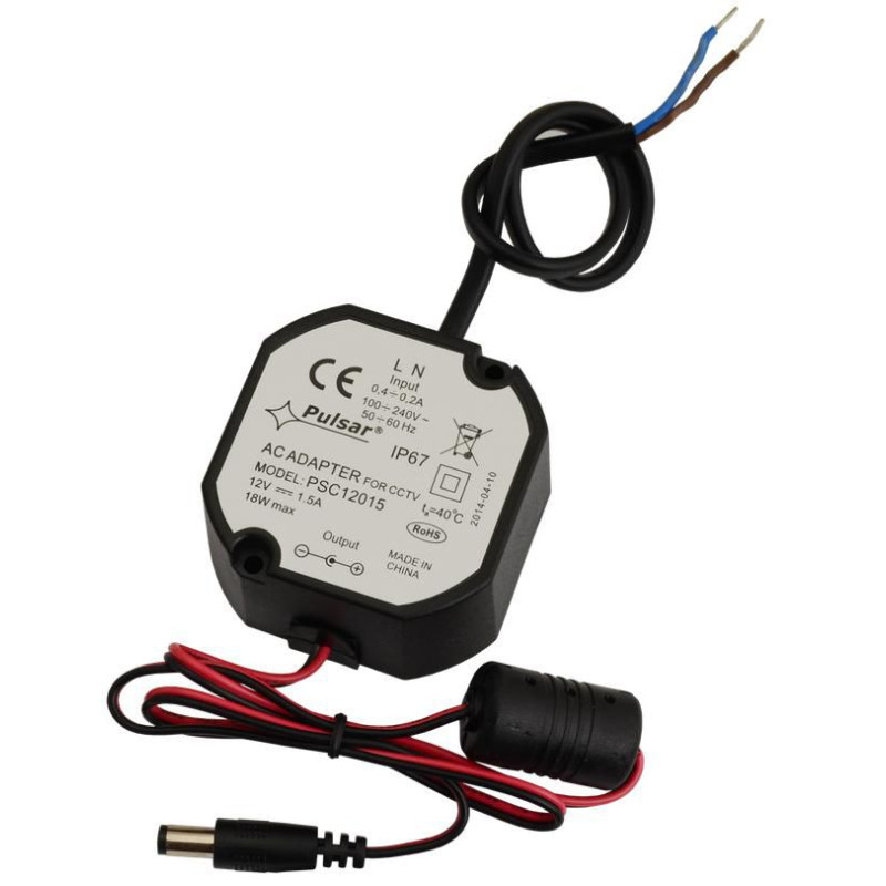 POWER SUPPLY 220V-12V 1.5AMP