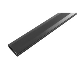 Aluminum cable cover black,