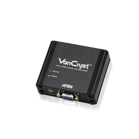 Aten Conversor De VGA/AUDIO A HDMI (VC180-AT-G)(CP10) | APLIUM