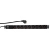 19" PDU 9 x CEE 7/3 socket,
