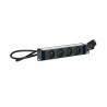 POWER STRIP 10" - 4WAY -