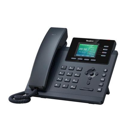 Ip Phone Black 4 Lines Led