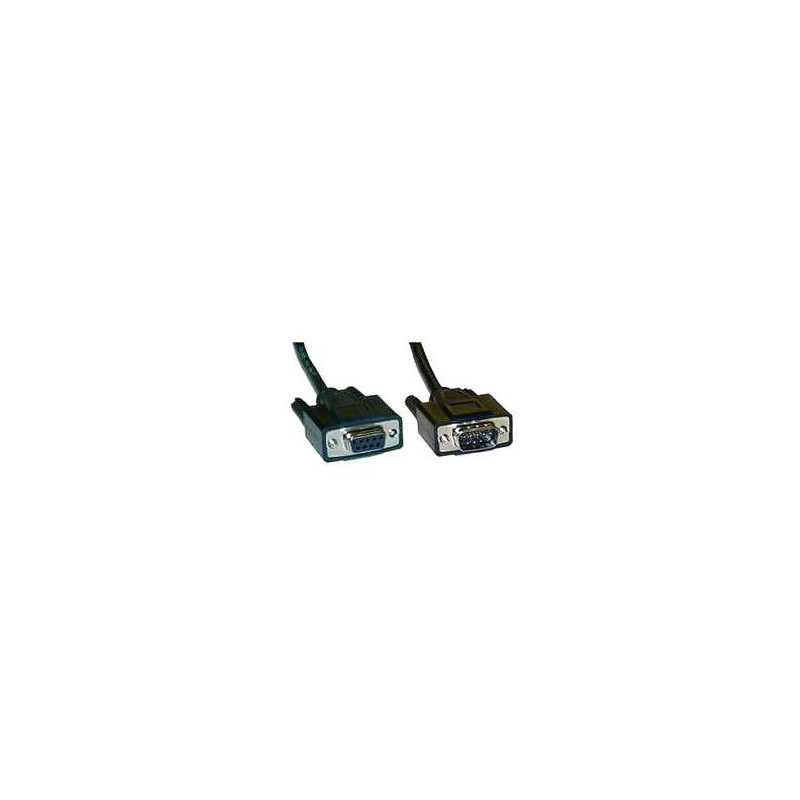 KABEL, DB9F/DB9M, 20CM