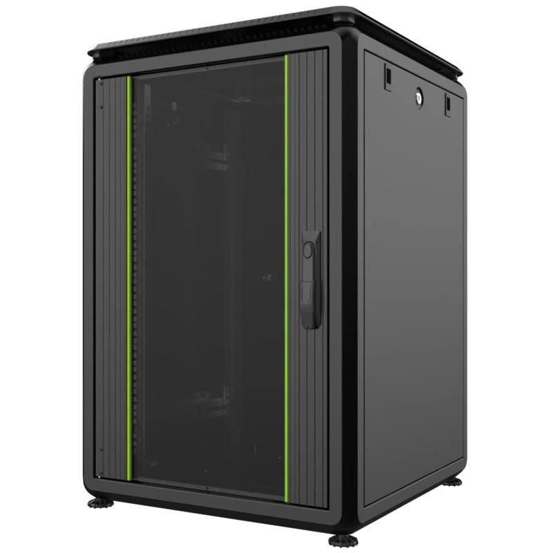 Lanview - 19" 16U Rack Cabinet 600 x - Ref. RDL16U66BL | APLIUM