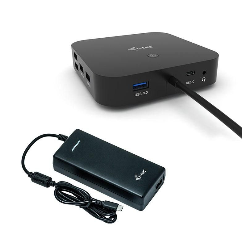 I-tec Usb-c Dual Disp Dockingeu Station 100W + CHARGER-C112W | APLIUM
