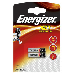 Blister 2 Pilas Especiales Modelo A27 Energizer 639333 | APLIUM