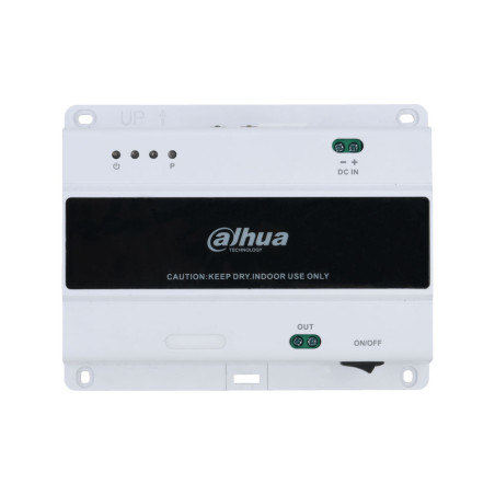 Switch de 2 hilos Dahua VTNS2 para videoportero con puerto RJ45 y carr