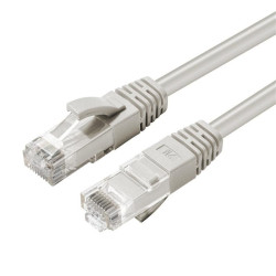 CAT6A UTP 0.25m Grey LSZH