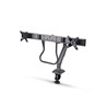 Desk Mount Dual Monitor Arm w/Crossbar