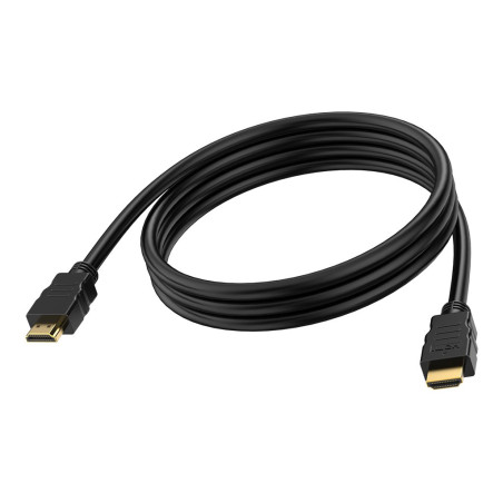Cable HDMI de 1 m - 8k a 60 hz - versión HDMI 2.1 - 48 gbps - doble bl