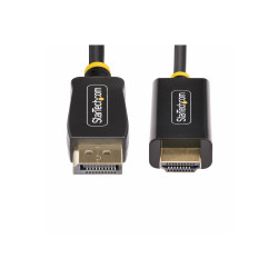 StarTech.com 6.6ft (2m) DisplayPort to HDMI Adapter Cable, 4K 60Hz wit