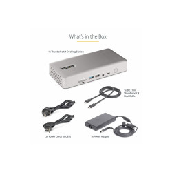 Dock Multipantalla Thunderbolt 4 2XHDMI 2XDP - USB - Pd 98W | APLIUM