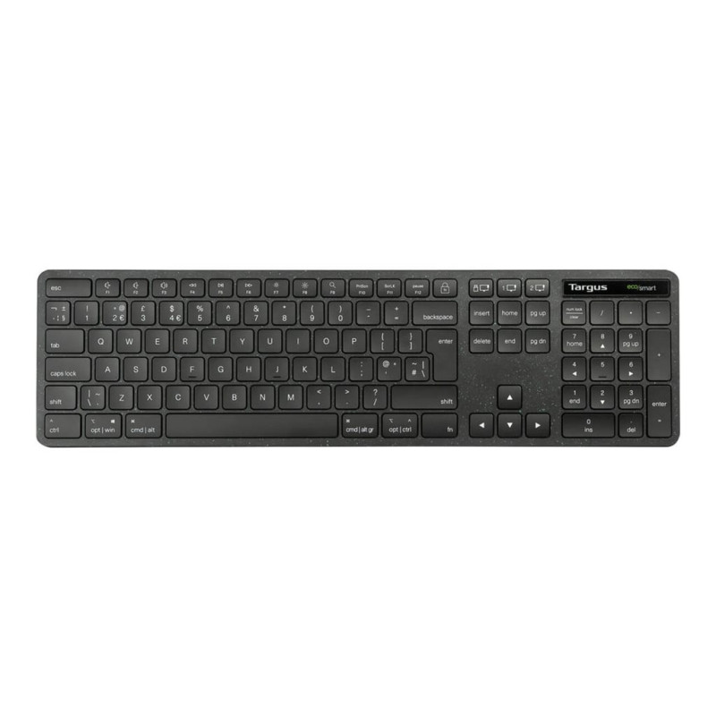 Targus EcoSmart - Teclado - full size - antimicrobiano - inalámbrico -
