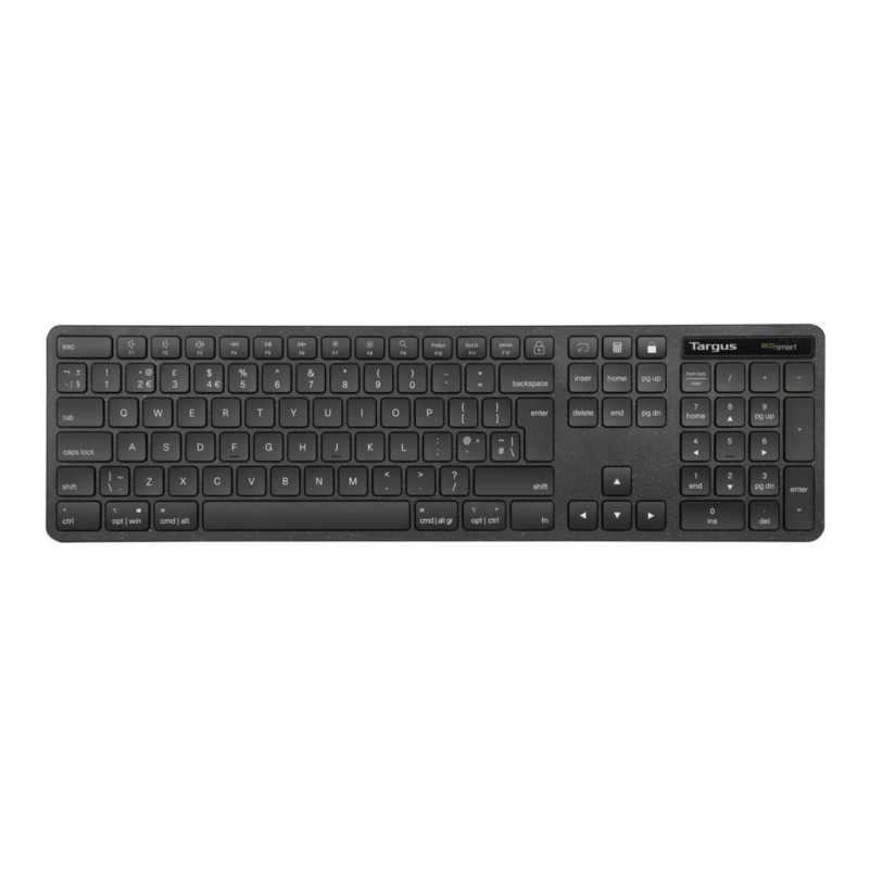 Targus EcoSmart - Teclado - full size - antimicrobiano - USB - QWERTY