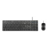 Targus - Juego de teclado y ratón - combo - full size - antimicrobiano