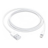 Apple - Cable Lightning - Lightning macho a USB macho - 1 m
