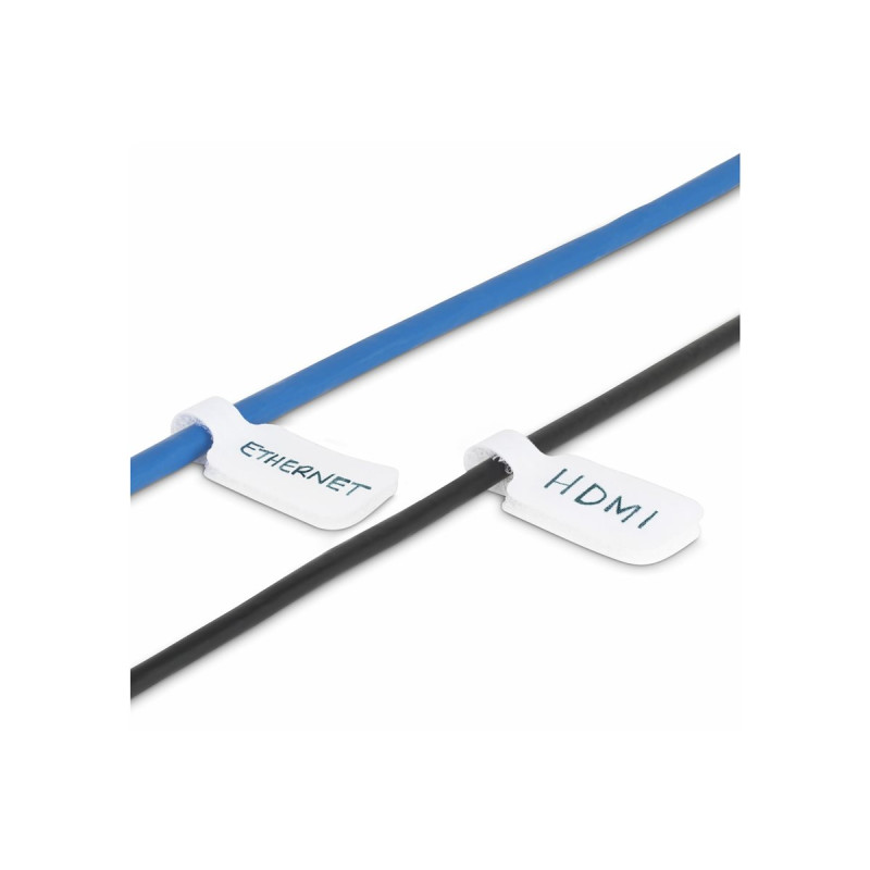 StarTech.com Paquete de 100 - Etiquetas de 9cm para Cables - de Gancho