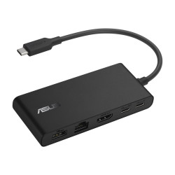 ASUS Dual 4K USB-C Dock - Estación de conexión - USB-C - HDMI, DP - 1G