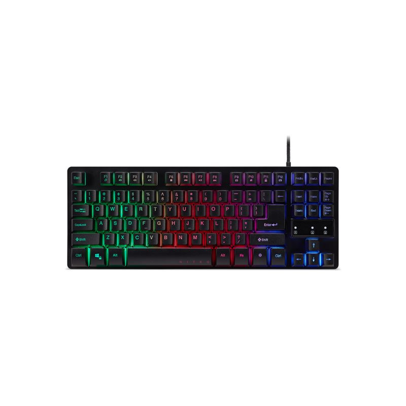 Acer Nitro TKL (NKW120) - Teclado - estándar - 80% - retroiluminado -