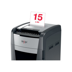Rexel Optimum AutoFeed+ 600X - Destructora - corte cruzado - 4 x 30 mm