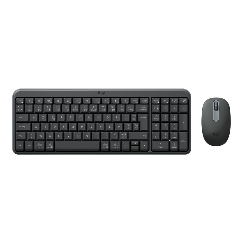 Logitech MK250 - Juego de teclado y ratón - inalámbrico - Bluetooth LE