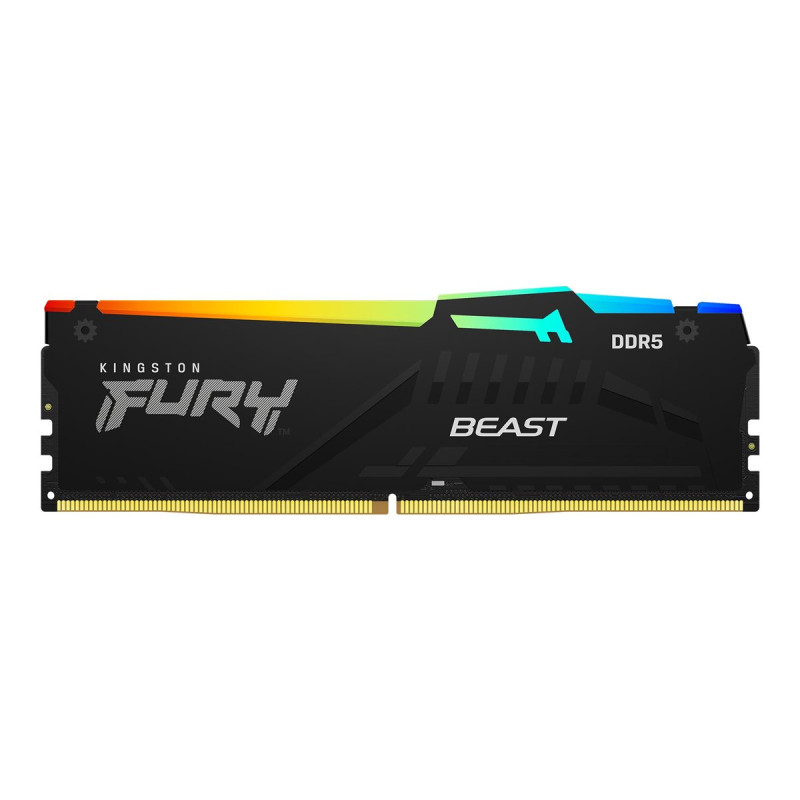 Memoria RAM Kingston FURY Beast RGB 16GB/ DDR5/ 6400MHz/ 1.4 | APLIUM