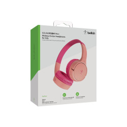 Belkin SoundForm Mini - Auriculares con diadema con micro - en oreja -
