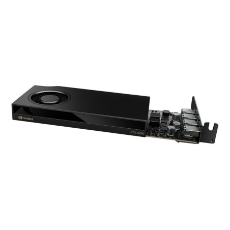 NVIDIA RTX A400 - Tarjeta gráfica - RTX A400 - 4GB GDDR6 - PCIe4.0 x8