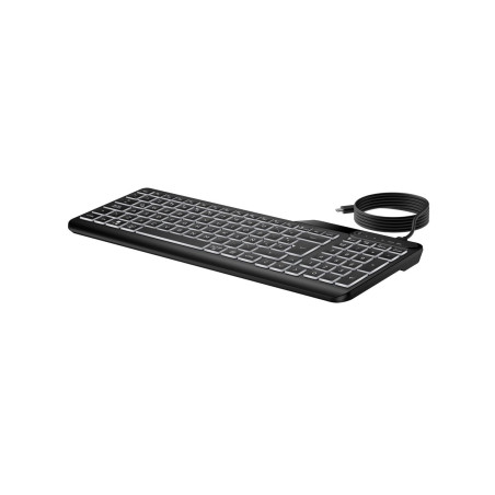 HP 405 - Teclado - multidispositivo - compact - retroiluminación - USB