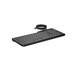 HP 405 - Teclado - multidispositivo - compact - retroiluminación - USB