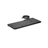 HP 405 - Teclado - multidispositivo - compact - retroiluminación - USB