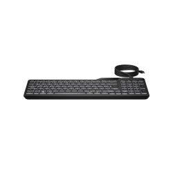 HP 405 - Teclado - multidispositivo - compact - retroiluminación - USB
