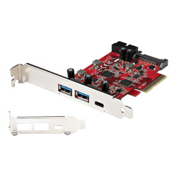 Startech Tarjeta PCIe de 5 Puertos USB -Tarjeta PCI Express USB 3.1 Ge