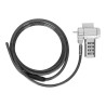 Targus DEFCON Ultimate - Bloqueo de cable de seguridad - numerado de m