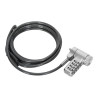 Targus DEFCON Ultimate - Bloqueo de cable de seguridad - numerado de m