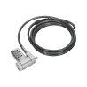 Targus DEFCON Ultimate - Bloqueo de cable de seguridad - numerado de m