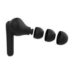 Belkin SoundForm Rhythm - Auriculares inalámbricos con micro - en orej