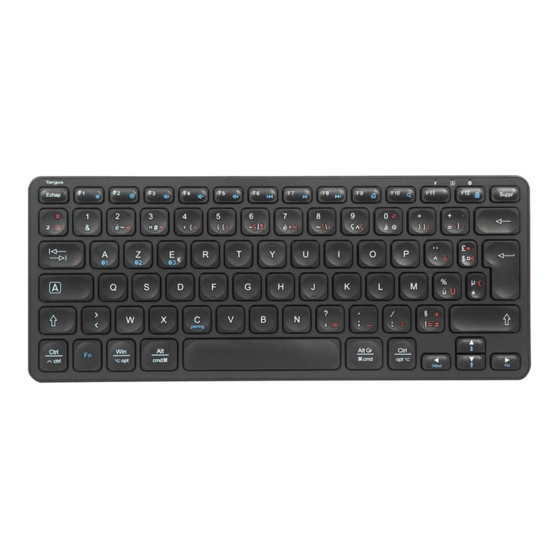 Targus - Teclado - multidispositivo - compact - antimicrobiano - inalá