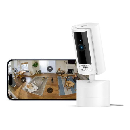 Ring Indoor Cam - Cámara de vigilancia de red - panorámico / inclinaci