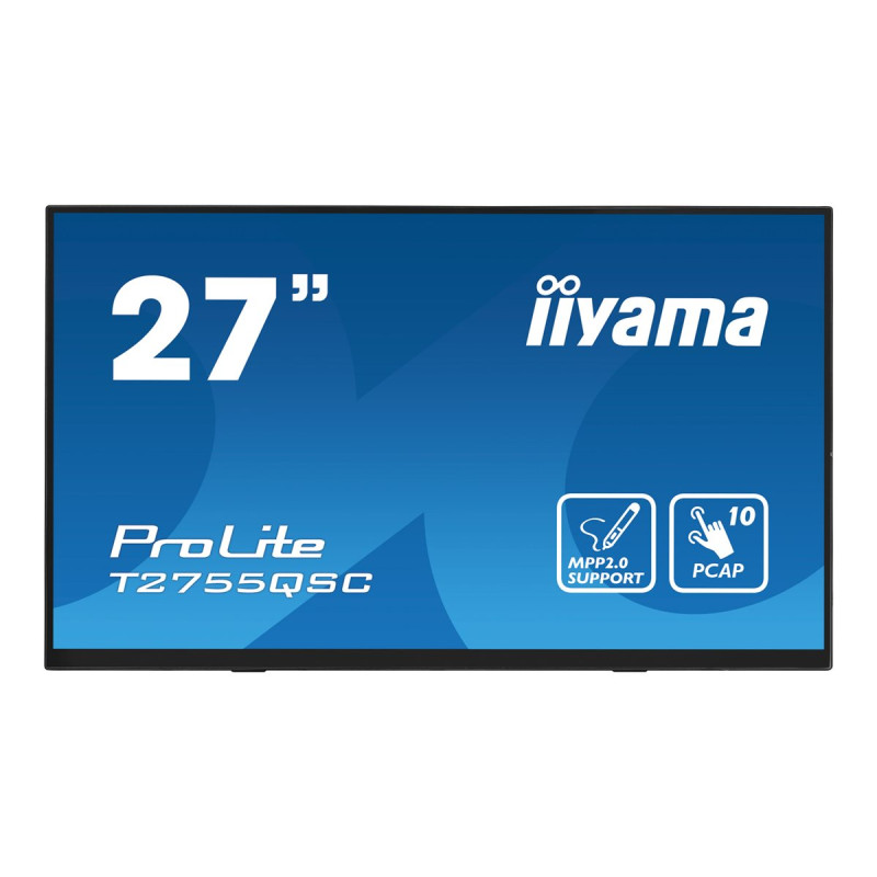 iiyama ProLite T2755QSC-B1 - Monitor LED - 27" - pantalla táctil - 256