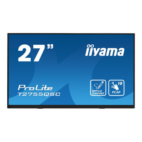 iiyama ProLite T2755QSC-B1 - Monitor LED - 27" - pantalla táctil - 256