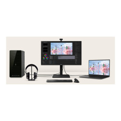 Monitor Profesional LG 24BA560-B 24"/ Full HD/ Multimedia/ Regulable e