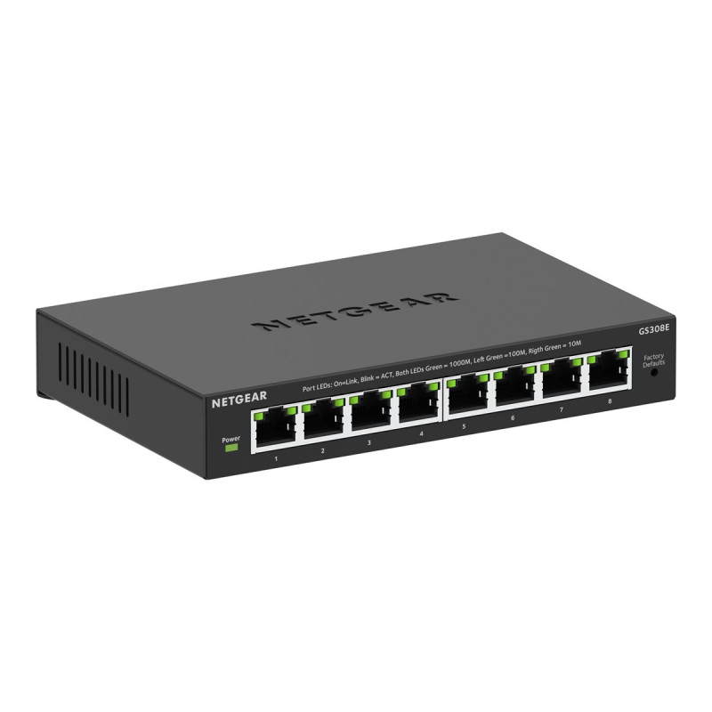 Netgear GS308E-100PES Switch 8 Puertos | APLIUM