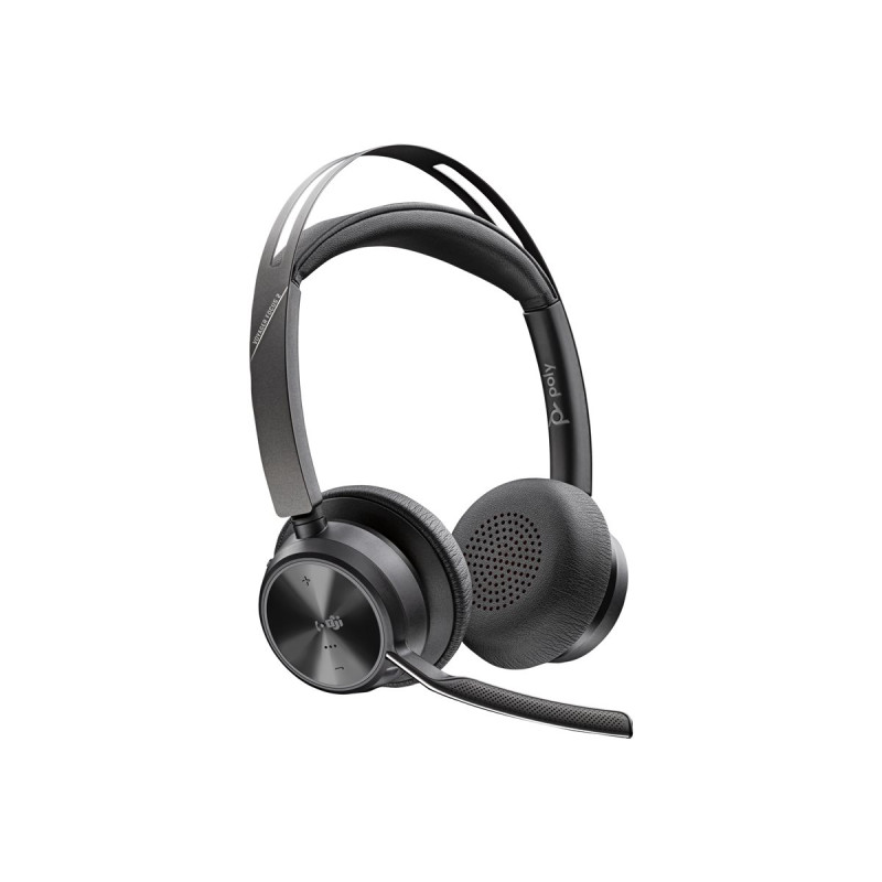 HP Poly Voyager Focus 2 - Auricular - en oreja - Bluetooth - inalámbri