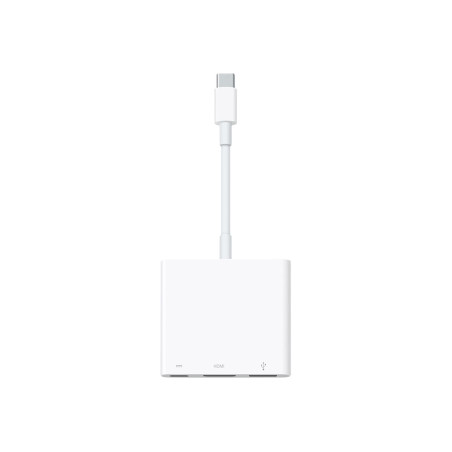Apple - Adaptador de vídeo - USB-C macho a USB, HDMI, USB-C (solo alim