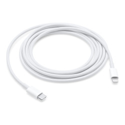 Apple - Cable Lightning - USB-C macho a Lightning macho - 2 m