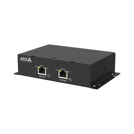 AXIS TU8010 - Cable alargador de red/corriente - 1GbE - 10/100/1000Bas