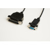 Serial Cable DB9-DB25 1,8M