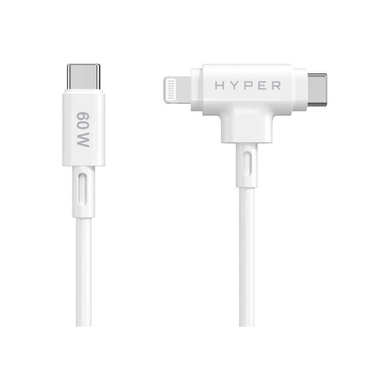 HyperJuice - Cable Lightning - USB-C macho a Lightning, USB-C macho -